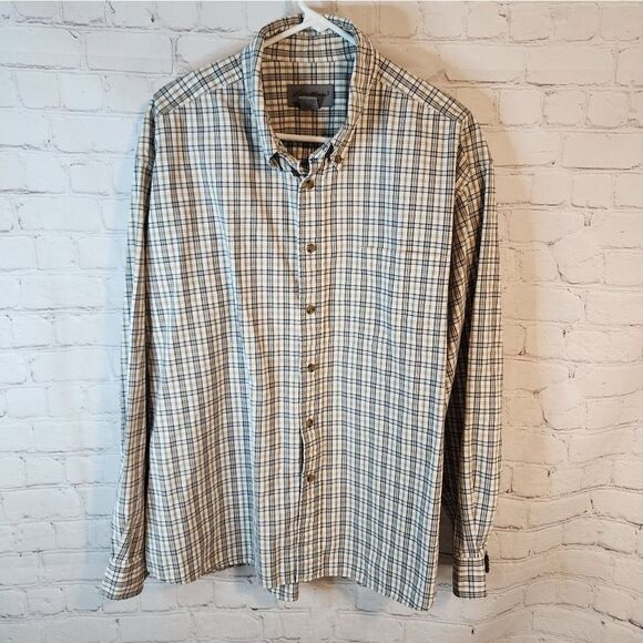 Men's Eddie Bauer longsleeve button-down shirt, size XL - Picture 1 of 3